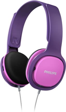 Philips SHK2000 - Kids Koptelefoon - On-Ear Volumebegrenzing - Roze/Paars - Ergonomische hoofdband — thumbnail 2