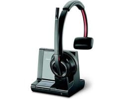 Plantronics Savi W8210/A, UC Monauraal Hoofdband Zwart, Grijs
