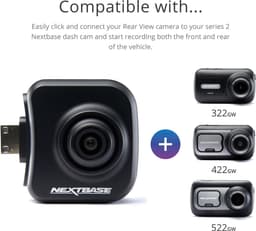 Nextbase Rear Facing Camera Zoom (322/422/522/622) — thumbnail 4