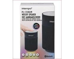 INTEMPO PLATINUM WDS89 SPEAKER MET AANRAAKSCHERM