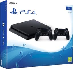 Sony Playstation 4 Slim Console 1TB + 2de Controller - Zwart — thumbnail 2