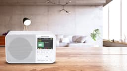 Kenwood CR-M30DAB DAB+ Radio - Interne accu - Wit — thumbnail 5