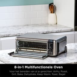 Ninja Foodi 8-in-1 Multifunctionele Elektrische Oven en Airfryer - 2400 Watt - RVS - Pizza Oven - SP101EU — thumbnail 6