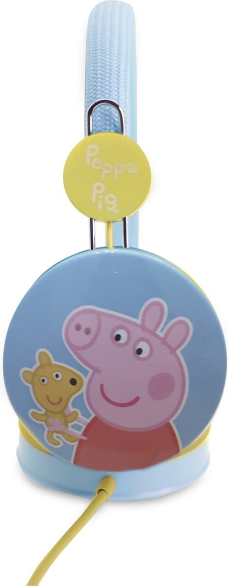 Peppa Pig - Vrolijk - kinder koptelefoon - volumebegrenzing - verstelbaar (3-8j) — afbeelding 1