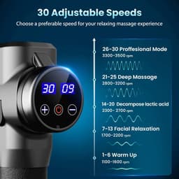 Massageapparaat -Professioneel Percussie Massager — thumbnail 3