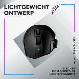 Logitech G502 X Plus - Draadloze Gaming Muis - Rechtshandig - Optisch - RGB - Zwart — thumbnail 12