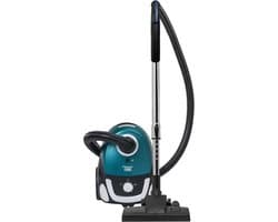 Bestron Stofzuiger met zak - ABG450BSE - HEPA 12 - Bereik 7,5 m - Incl. 3 stofzuigerzakken - Blauw/Grijs