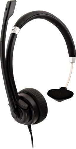 Headphones with Microphone V7 HU411 Black — thumbnail 2
