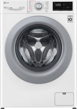 LG F4WV308S4B wasmachine Voorlader 8 kg 1360 RPM Wit — thumbnail 1