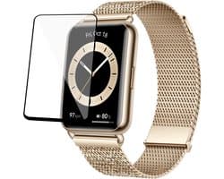 Screenprotector geschikt voor Huawei Watch Fit 2 - Folie Screen Protector geschikt voor Huawei Fit 2