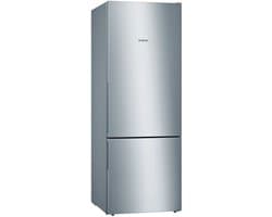 Bosch Serie 4 KGV58VLEAS koel-vriescombinatie Vrijstaand 503 l E Roestvrijstaal