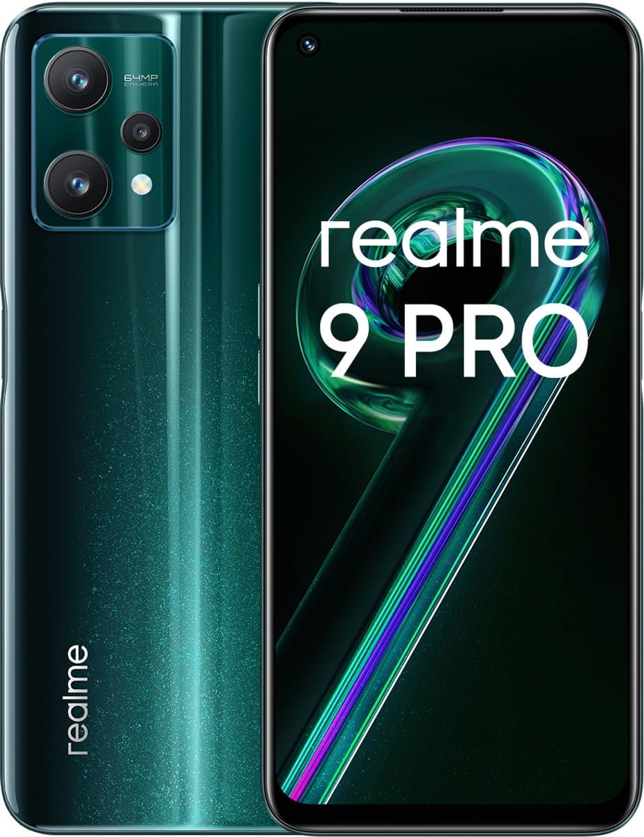 Smartphone Realme 9 Pro Snapdragon 695 Green 6,6" Black 128 GB 8 GB RAM — afbeelding 1