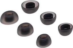 Ibley ComfortFit Siliconen oortips voor JBL Live Pro 2 zwart - Siliconen Earplug - S/M/L formaat - 3 paar - 3 maten - JBL Live Free 2 oortips — thumbnail 1