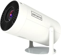 Zenwire R1 Mini Beamer 360 - Beamer - Mini Projector 360 - ANDROID 13 - WiFi 6 - Bluetooth 5.0 - 250 ANSI - HD 1280x720p ondersteunt FULL HD - Autokeystone 4D / Zoom - Home Cinema - Draagbaar - Voor IOS en Android - HDMI - USB - 36"-150" Scherm — thumbnail 3