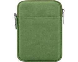 Kindle Sleeve Bag for 6-7 Inch E-Readers Protective Nylon Cover - Grass Green