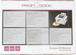 Dubbele Friteuse met 5 Liter Capaciteit en 3 Frituurmanden — thumbnail 10