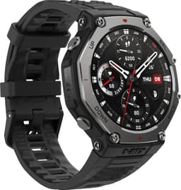 Amazfit T-Rex 3 3,81 cm (1,5") AMOLED 48,5 mm digitaal 480 x 480 pixels aanraakscherm zwart wifi en GPS — thumbnail 2