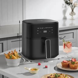 XL Heteluchtfriteuse 6,5L - Gezond Koken met 8 Voorgeprogrammeerde Functies — thumbnail 8