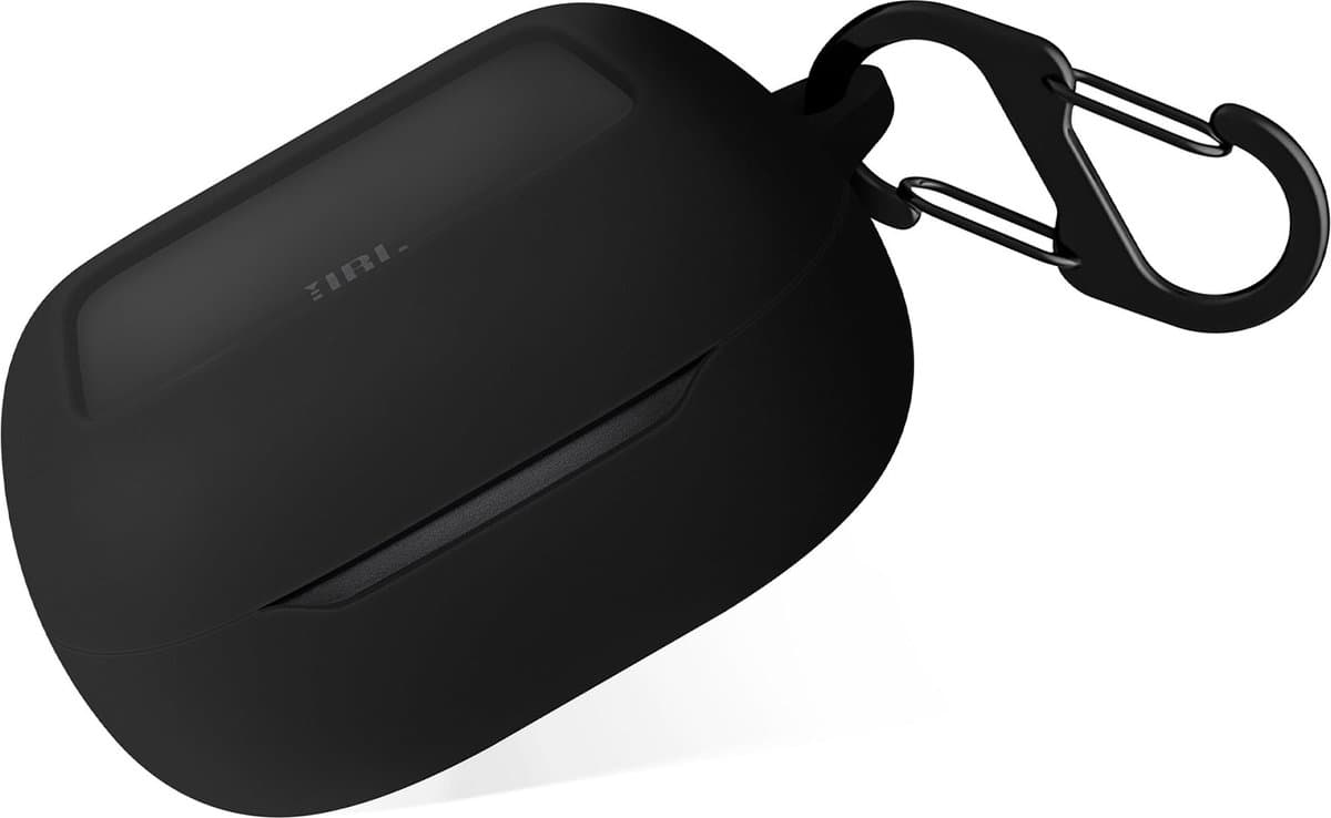 YONO Soft Case geschikt voor JBL Live Beam 3 / Buds 3 / Flex 3 - Siliconen Hoesje - Zwart — afbeelding 1