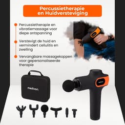 Medivon Gun Vital - Massage Gun Professioneel - Massage Pistool - Cellulite Massage Apparaat - Handmassage Apparaat — thumbnail 2