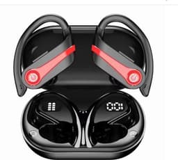 Draagbare bluetooth-hoofdtelefoon voor hardlopen met boog geluidsreductietechnologie - Ideaal voor luisteren naar muziek — thumbnail 1