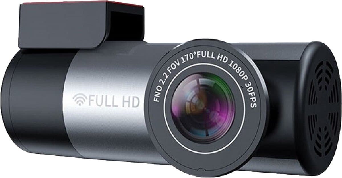 VCTparts® Dashcam 1080P Recorder 150 ° Dvr High-Definition Nachtzicht met Wifi Grijs — afbeelding 1