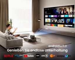 Equivera Mini Beamer - Draagbare Beamer - Beamer - Mini Beamer Projector - Projector - Mini Projector — thumbnail 5