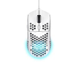 Trust GXT929W Helox - Gaming Muis - Ultra licht - RGB verlichting - 6400 DPI - Bedraad - Zwart