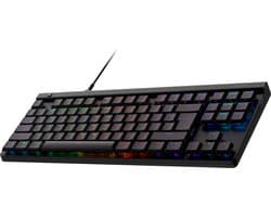Logitech G515 Lightspeed TKL - Bedraad Gaming Toetsenbord - Tactile - Qwerty - Zwart