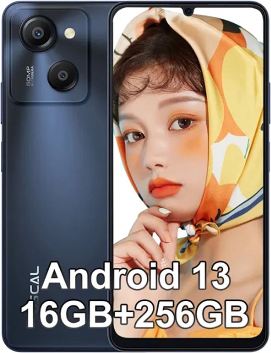 Smartphone OSCAL MODERN 8 - 16GB RAM 256GB ROM - Grijs - Dual SIM — afbeelding 1