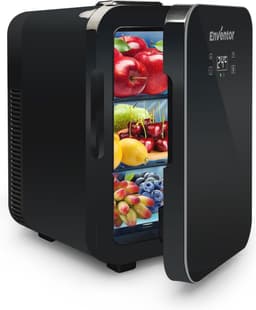 Draagbare Minikoelkast 10L - 12 Blikjes Koeler en Warmer met LCD Temperatuurdisplay voor Auto — thumbnail 1