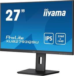 iiyama ProLite XUB2793QSU-B7 - 27 inch - QHD - IPS - USB-Hub (2x) - Verstelbaar — thumbnail 4