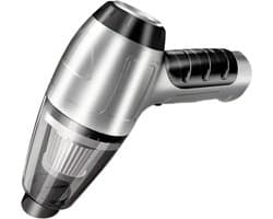 Bovista Kruimeldief - Handstofzuiger - Snoerloos - Draadloos - Auto Stofzuiger - Caravan - Best Verkocht - Car Vacuum Cleaner - Zilver - Blaas en Zuig