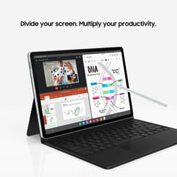 Samsung Galaxy Tab S9 FE Plus - WiFi - 128GB - Silver — thumbnail 10
