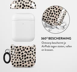 Burga Hardcase voor de Apple AirPods 1 / 2 - Almond Latte — thumbnail 2