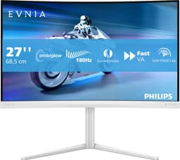Philips Evnia 27M2C5201L - Full HD Curved Gaming Monitor - Ambiglow - 180hz - 27 inch — thumbnail 2
