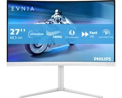 Philips Evnia 27M2C5201L - Full HD Curved Gaming Monitor - Ambiglow - 180hz - 27 inch
