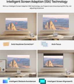 Lexium Draagbare beamer - Mini beamer - Mini beamer projector - Draagbare projector - Mini projector — thumbnail 2