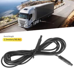 Dash Camera Verlengkabel 2.5m - 4Pin Achteruitrijcamera Draad voor Auto's en Trucks — thumbnail 3
