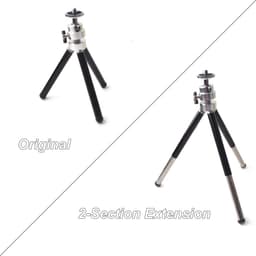 Draagbaar mini-statief met kogelkop voor projectors en camera's — thumbnail 3