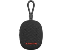 Mini Speaker Bluetooth 5.3 - 12+ Uur Afspeeltijd - Spatwaterbestendig - Draadloze Speakers Klein - Zwart