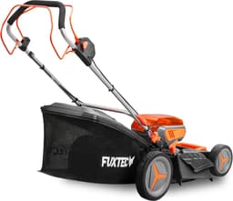 Zelfrijdende accu grasmaaier 40V (2X20V) - FUXTEC FX-E2RM46 - 46cm mulch zij-uitworp 2 Li-Ion 4Ah accu's — thumbnail 2