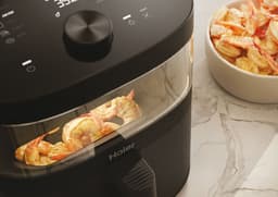 Haier HAF5TWA 011 Air Fryer - 7 l - 2000 W - Glass Window - 9 in 1 - internal LED verliching - Heteluchtfriteuse - kan in de vatwasser - 40ºC tot 200ºC - Zwart - 10 jaar garantie op onderdelen — thumbnail 12