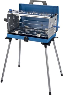 Campingaz 400 SGR, 5200 W, Grill, Gas, Raster, Blauw, Zilver, Rechthoekig — thumbnail 4