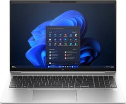 "HP EliteBook 860 G11 Intel Core Ultra 5 125U Laptop 40,6 cm (16"") WUXGA 16 GB DDR5-SDRAM 512 GB SSD Wi-Fi 6E (802.11ax) Windows 11 Pro AI PC Zilver" — thumbnail 1