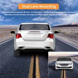Dashcam voor Auto - Dual - Camerabewaking - Full HD - Zwart — thumbnail 3