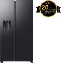Samsung RS70F66KCFEF - Amerikaanse koelkast - 7 serie - Zwart Inox - Wifi — thumbnail 11