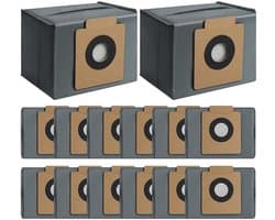 PolkaHome® Stofzuigerzakken geschikt voor Eufy X10 Pro Omni, set van 14 stuks. reserveonderdelen - accessoires
