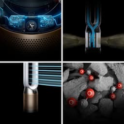 Dyson Purifier Cool PC2 De-NOx - Luchtreiniger - Ventilator - HEPA filter - Wit/Goud — thumbnail 3