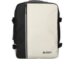 Enrico Benetti Bergen Waterproof Underseater 30x20x40cm - Cabin Rugzak - 17 inch laptop, 24L - 56004 - Zwart Beige